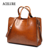 Load image into Gallery viewer, ACELURE Leather Handbags Big Women Bag High Quality Casual Female Bags Trunk Tote Spanish Brand Shoulder Bag Ladies Large Bolsos