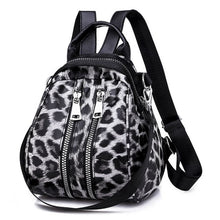 Load image into Gallery viewer, Bags for Women 2018 wild Backpacks Leathe Leopard Female Travel Backpack High Quality Women Bag School Bag Backpack Girl Mochila