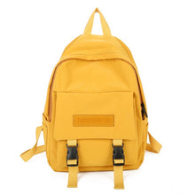 Load image into Gallery viewer, Hot New Fashion Backpack Solid Color School Bags For Teenage Girl Casual Travel Backpack Big Capacity Canvas Bag Women Bagpack