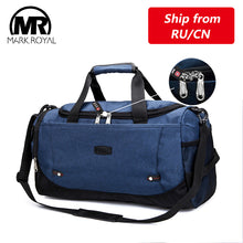 Load image into Gallery viewer, MARKROYAL Multifunctional Waterproof Men Travel Bag Anti-Theft Design Travel Duffle Large Capacity Handbag Weekend Bag Overnight