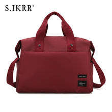 Load image into Gallery viewer, S.IKRR New Travel Bag Oxford Duffle Bag Women Water Resistant Fashion Weekend Carry On Luggage Bag Large Handbags Organizer sac