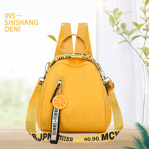 New fashion simple design women casual daypacks multi pocket travel backpacks female school bag for teenage girls Shoulder Bags