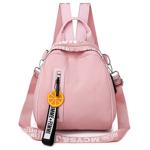 New fashion simple design women casual daypacks multi pocket travel backpacks female school bag for teenage girls Shoulder Bags