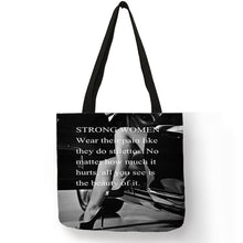 Load image into Gallery viewer, Unique Customize Tote Bag Eco Linen Bags with Audrey Hepburn Print Reusable Shopping Bags Fashion Handbag Totes For Women