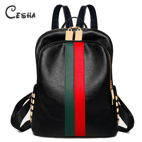 Fashion Rivet Women Travel Backpack High Quality Waterproof PU Leather Shopping Backpack Pretty Style Girl's School Backpack