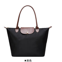 Load image into Gallery viewer, 2019 Famous Brands Women Bags Shoulder Bag Handbag Waterproof Nylon Leather Beach bag Designer Folding Tote Bolsa Sac Feminina