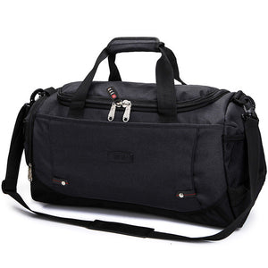 MARKROYAL Multifunctional Waterproof Men Travel Bag Anti-Theft Design Travel Duffle Large Capacity Handbag Weekend Bag Overnight