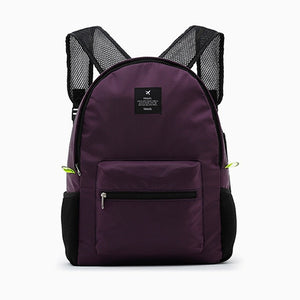 New 5 Colors Women Men Folding Backpack Waterproof Nylon Ladies Hand Backpacks Casual Travel Bag School Bags wholesale