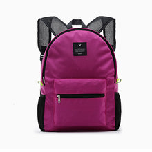 Load image into Gallery viewer, New 5 Colors Women Men Folding Backpack Waterproof Nylon Ladies Hand Backpacks Casual Travel Bag School Bags wholesale