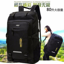 Load image into Gallery viewer, 80L Super Large Outdoor Backpack Men Organizer Travel Bags Duffle Big Duffel Weekend Vs Bag Luggage Packing Cubes Bolsa De Viaje