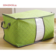 Load image into Gallery viewer, 2019 Travel Bag Portable Duffle Bag Organizer Non Woven Underbed Pouch Packing Cubes Box Bamboo Clothing Luggage Bag